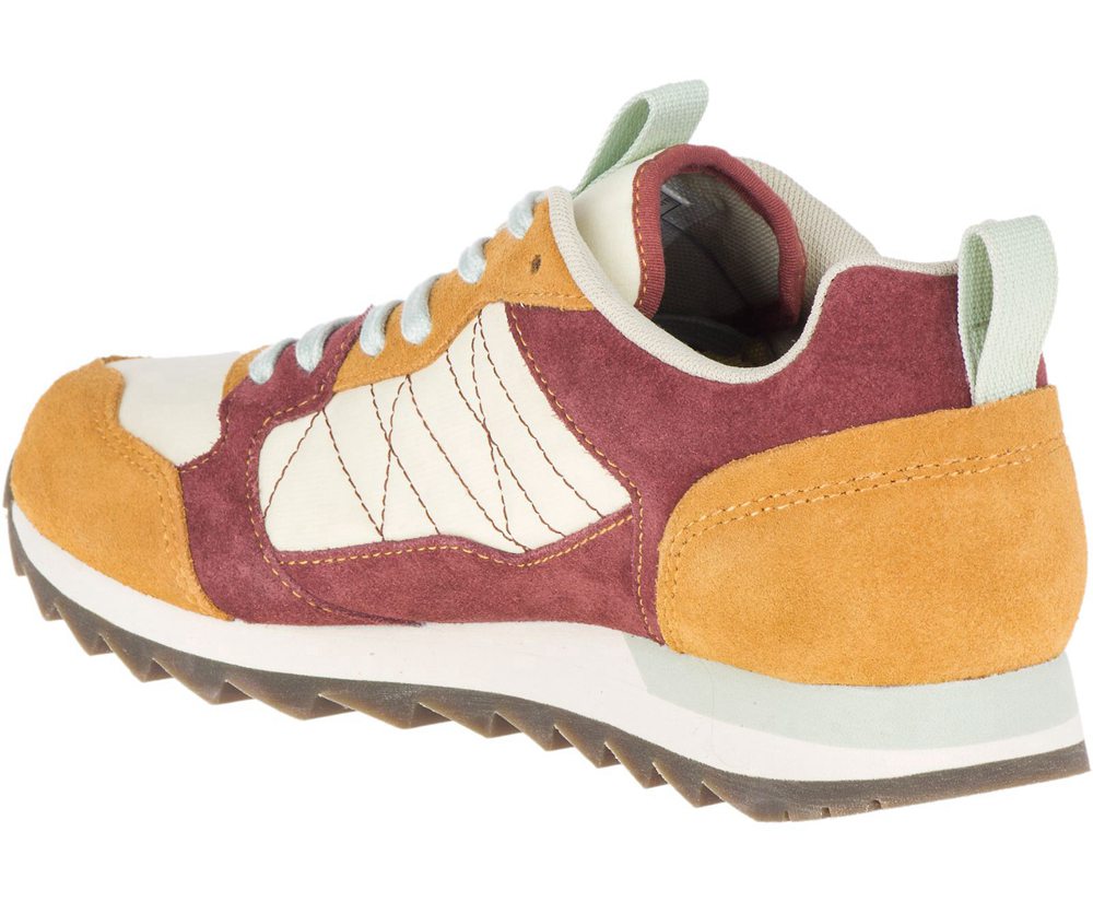 Merrell Sneakers Yellow - Alpine - Womens 09ODYAFJN